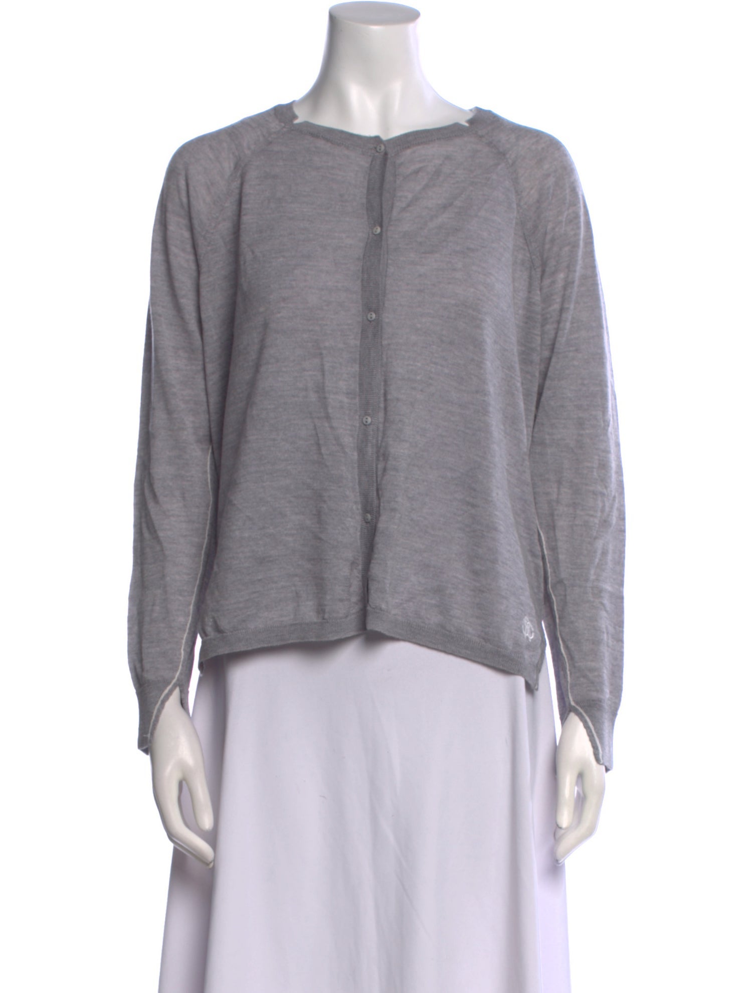Roberto Cavalli Wool Bateau Neckline Sweater