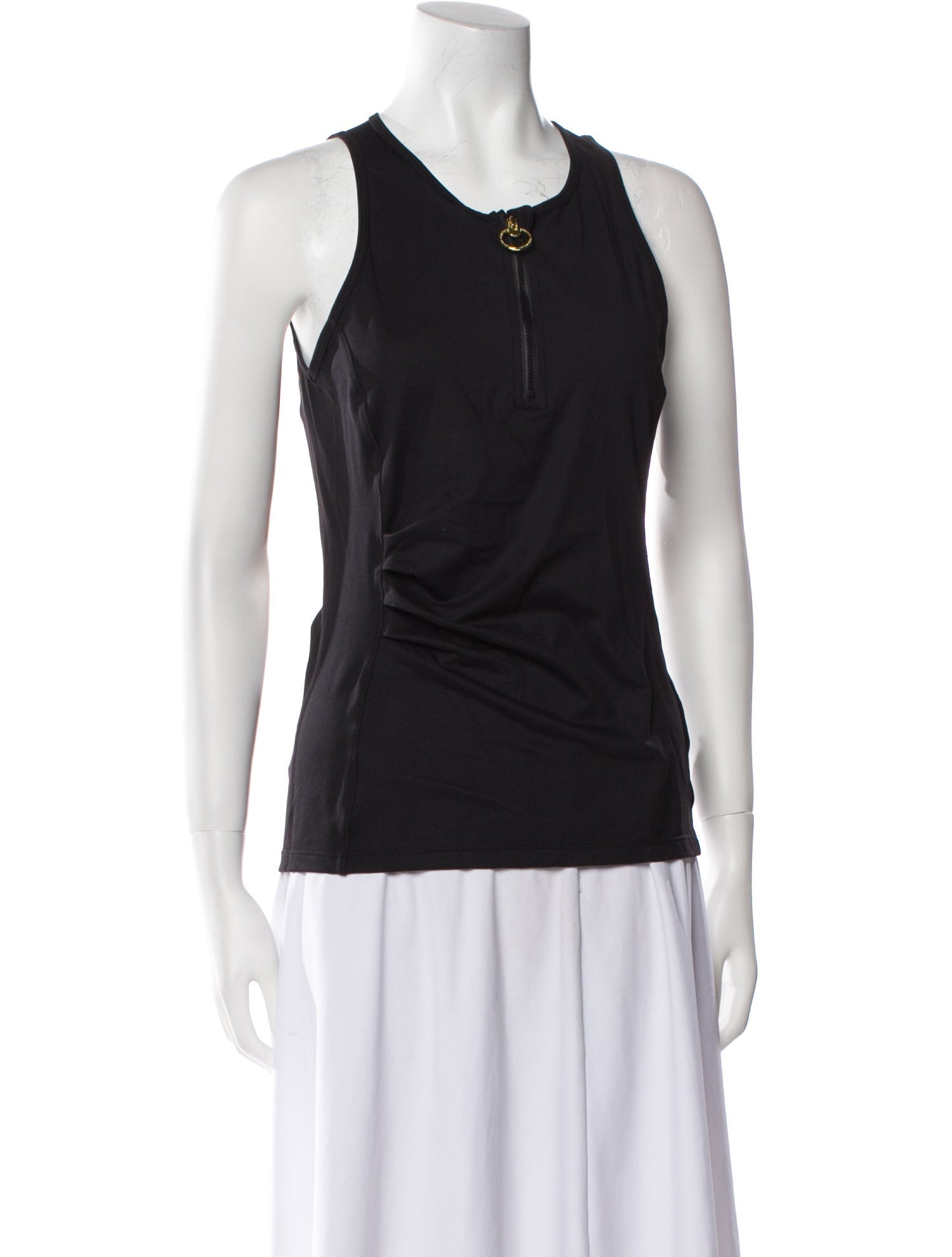 Roberto Cavalli Scoop Neck Sleeveless Top