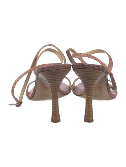 Roberto Cavalli Snakeskin Sandals