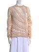 Roberto Cavalli Mohair Crew Neck Sweater