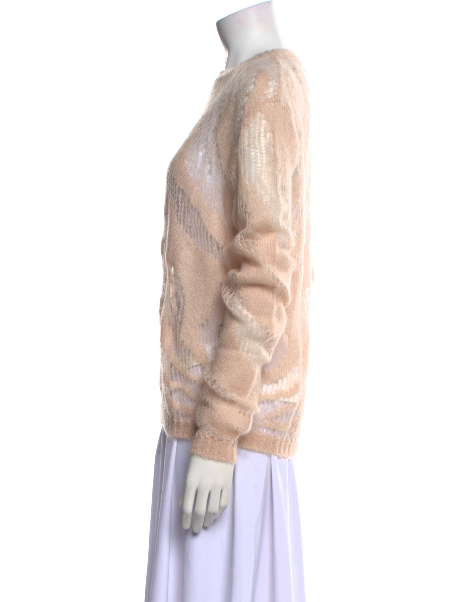 Roberto Cavalli Kid Mohair Crew Neck Sweater