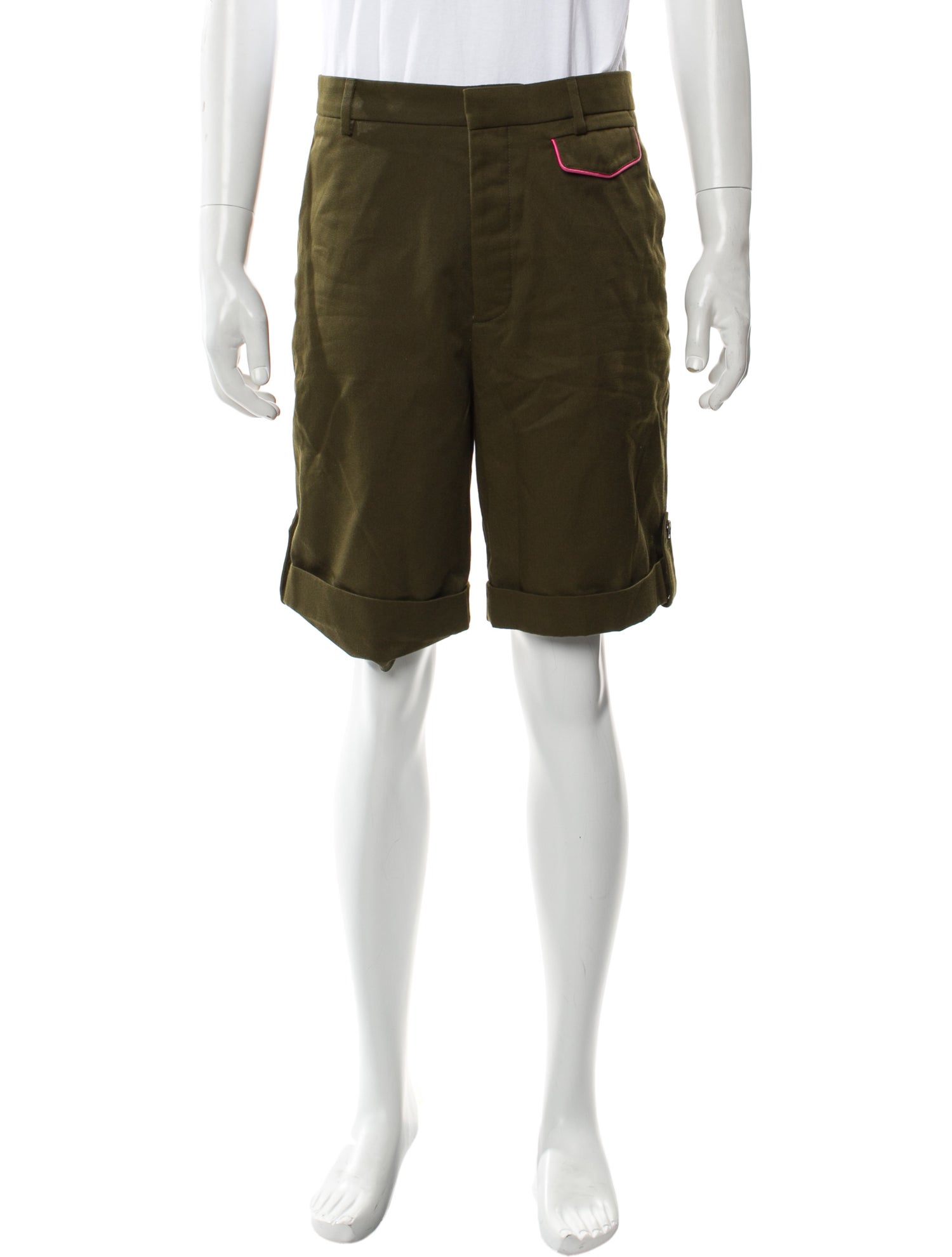 Roberto Cavalli Flat Front Shorts