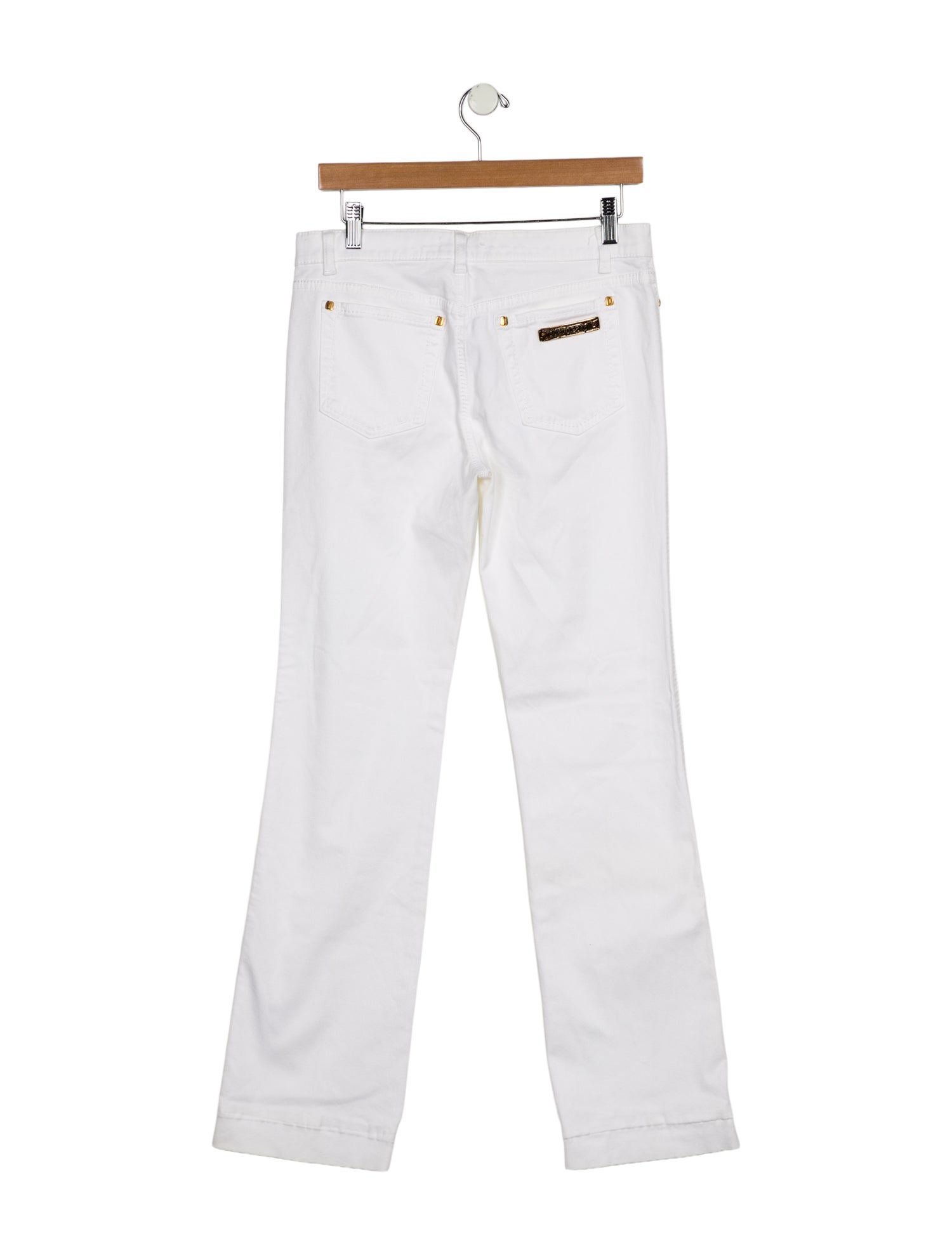 Roberto Cavalli Mid-Rise Straight Leg Jeans