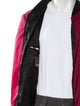 Roberto Cavalli Colorblock Pattern Bomber Jacket