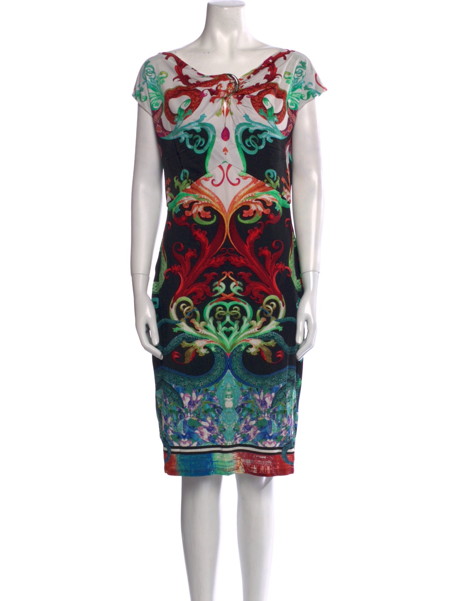 Roberto Cavalli Jersey Knee-Length Dress