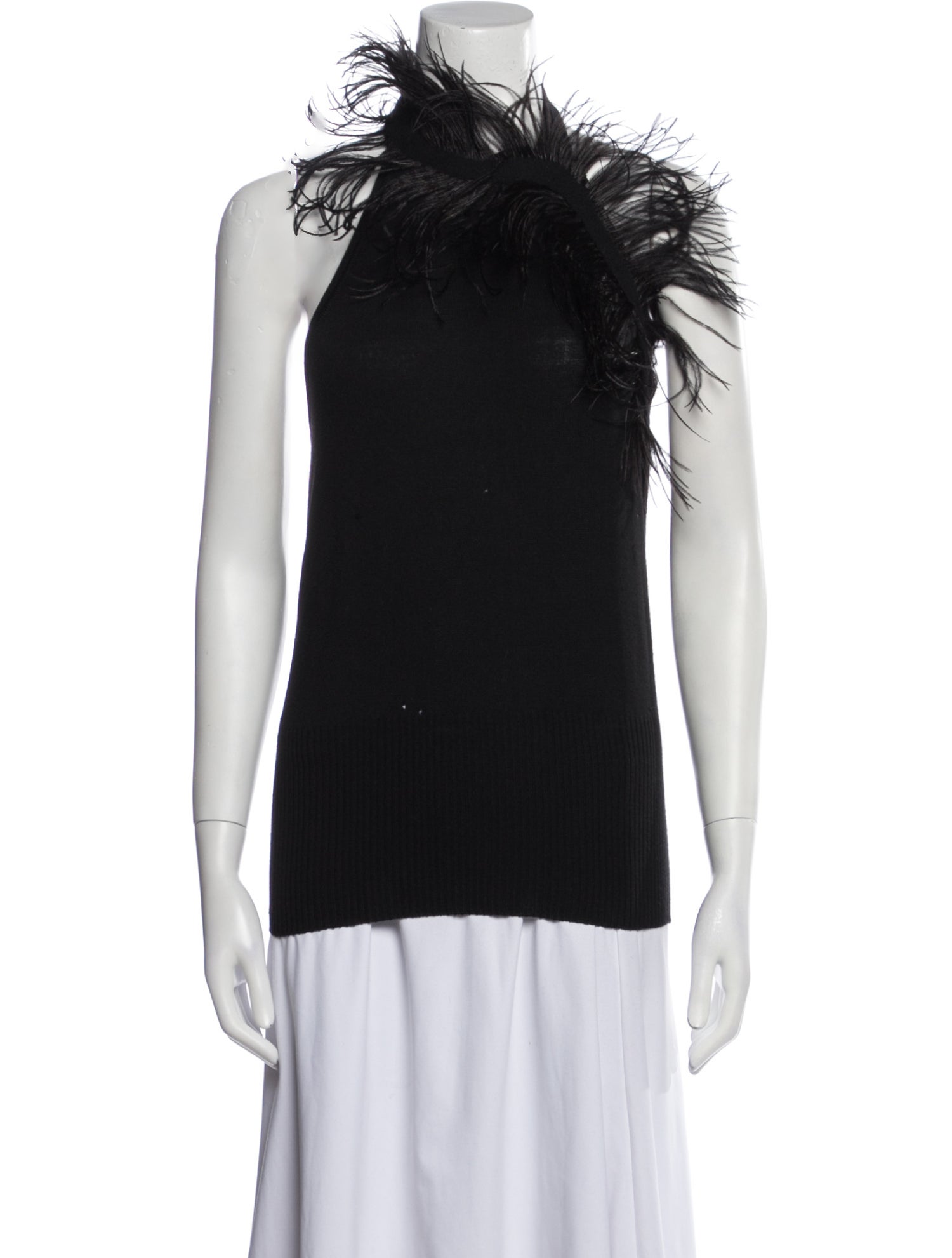 Roberto Cavalli Wool Mock Neck Sweater