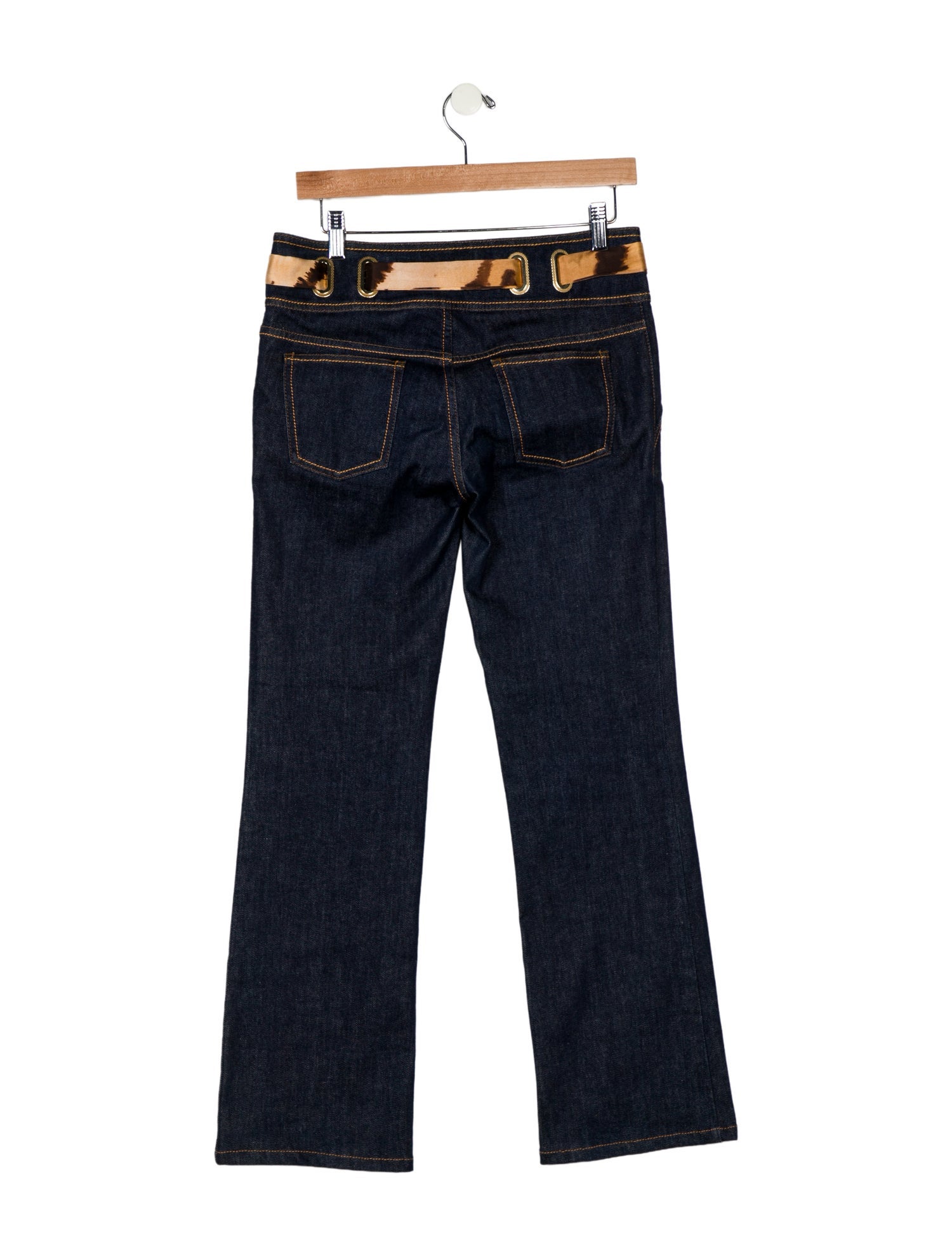 Roberto Cavalli Mid-Rise Wide Leg Jeans