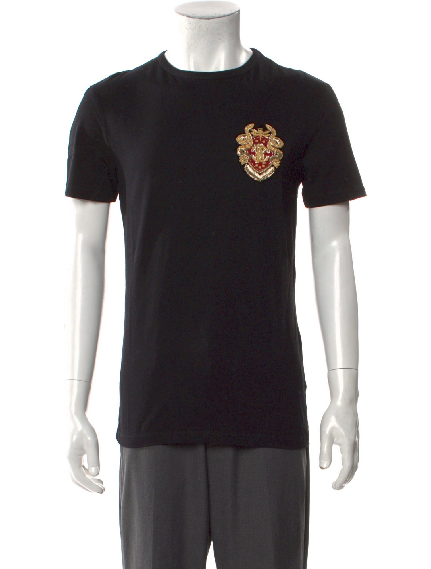 Roberto Cavalli Graphic Print Crew Neck T-Shirt