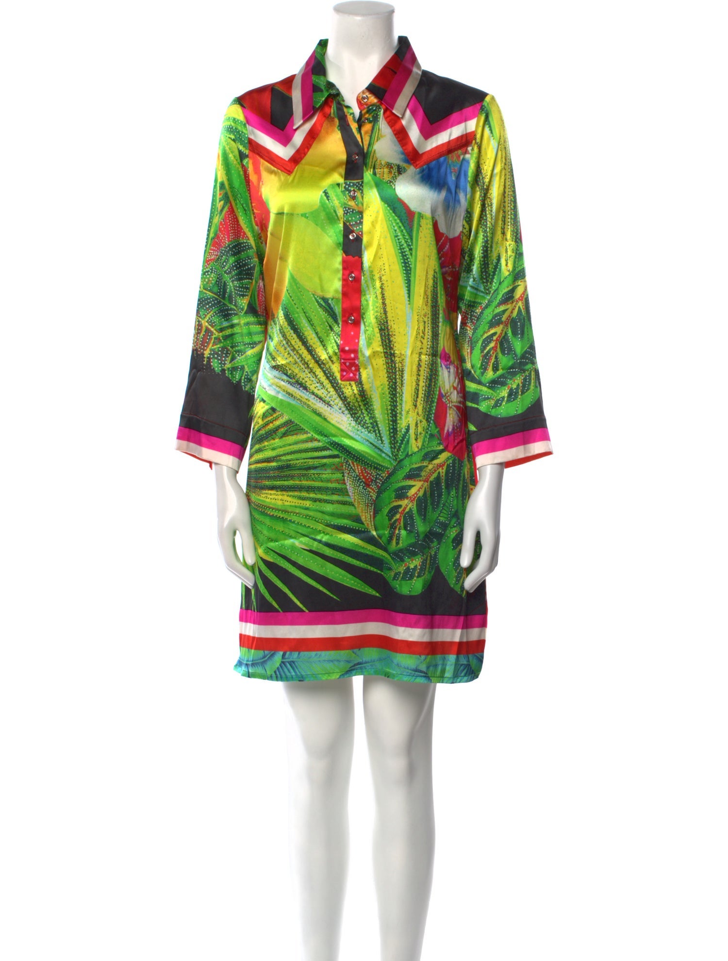 Roberto Cavalli Silk Mini Dress