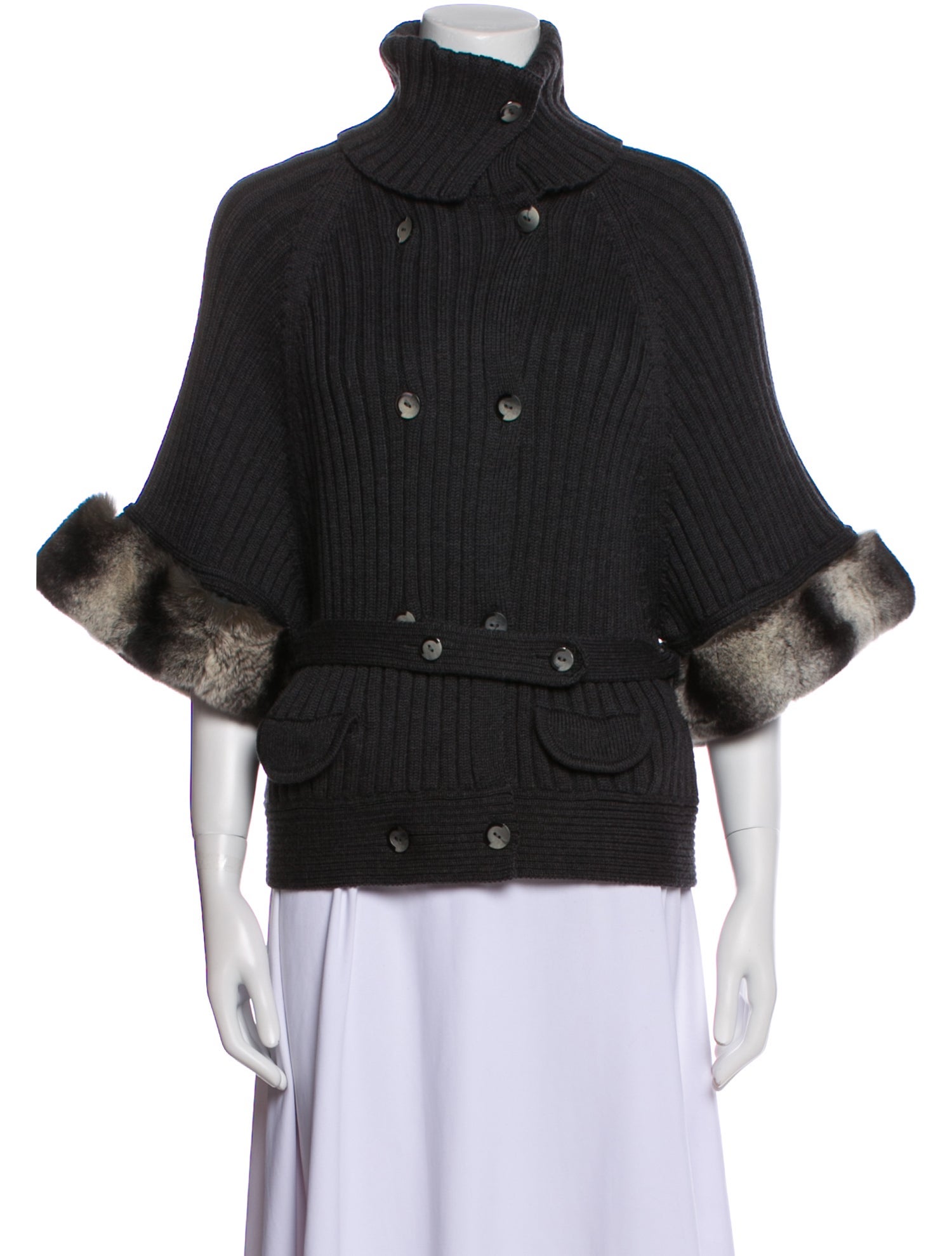 Roberto Cavalli Wool Turtleneck Sweater