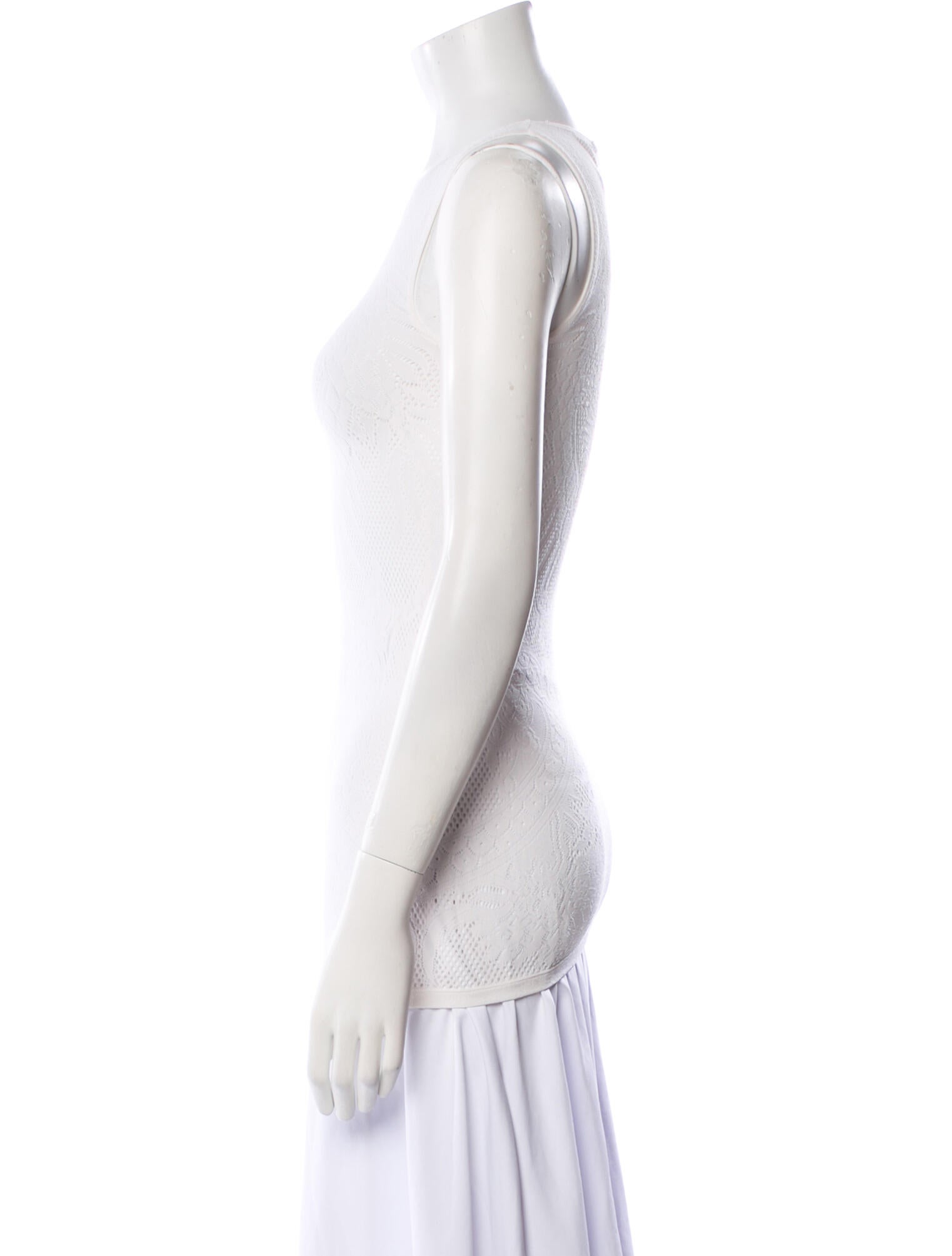 Roberto Cavalli Nylon Crew Neck Top