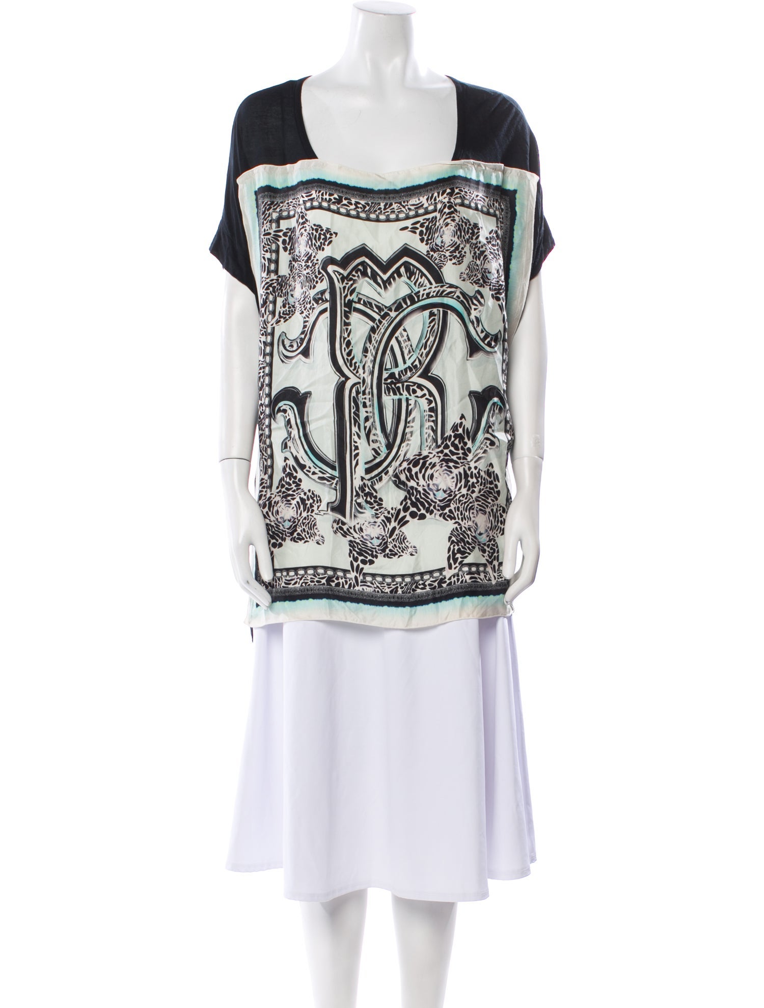 Roberto Cavalli Printed Cover-Up