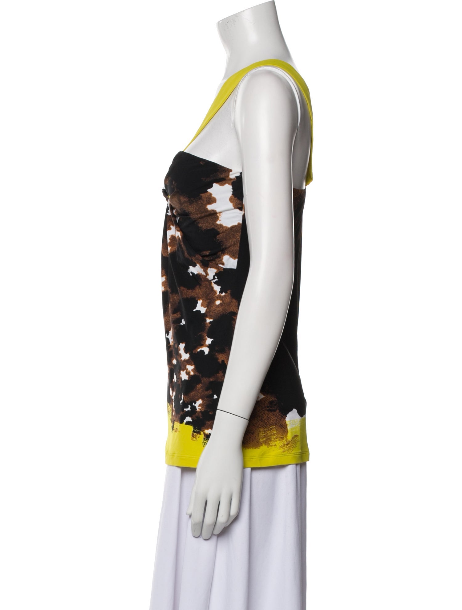 Roberto Cavalli Nylon Printed Top