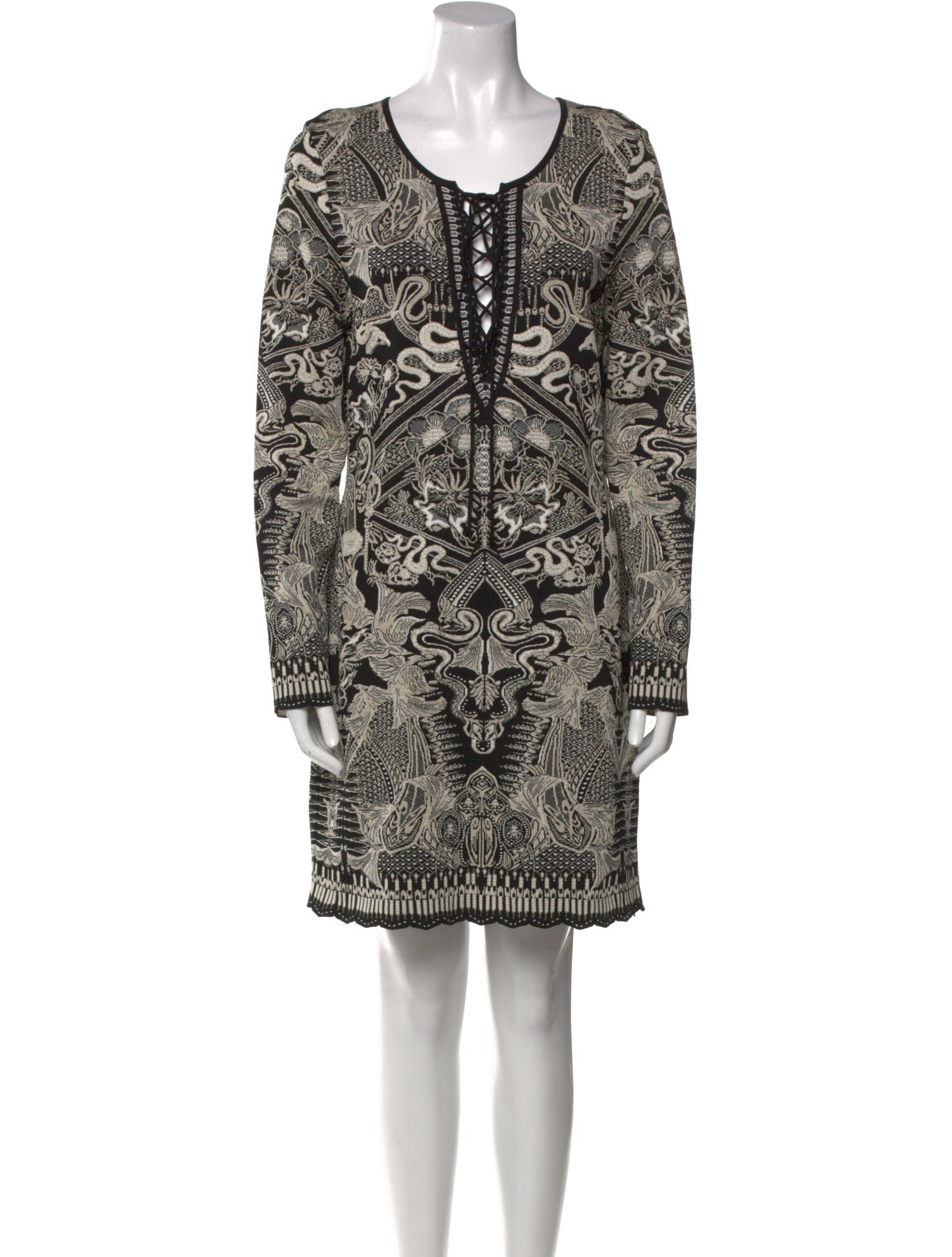 Roberto Cavalli Printed Mini Dress