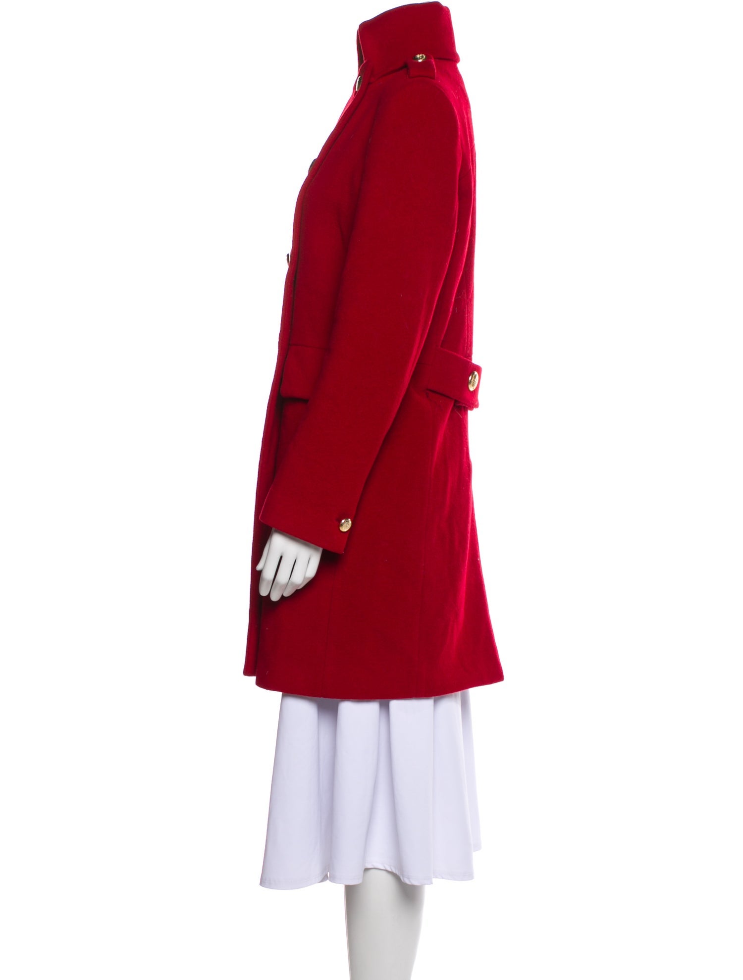 Roberto Cavalli Wool Peacoat