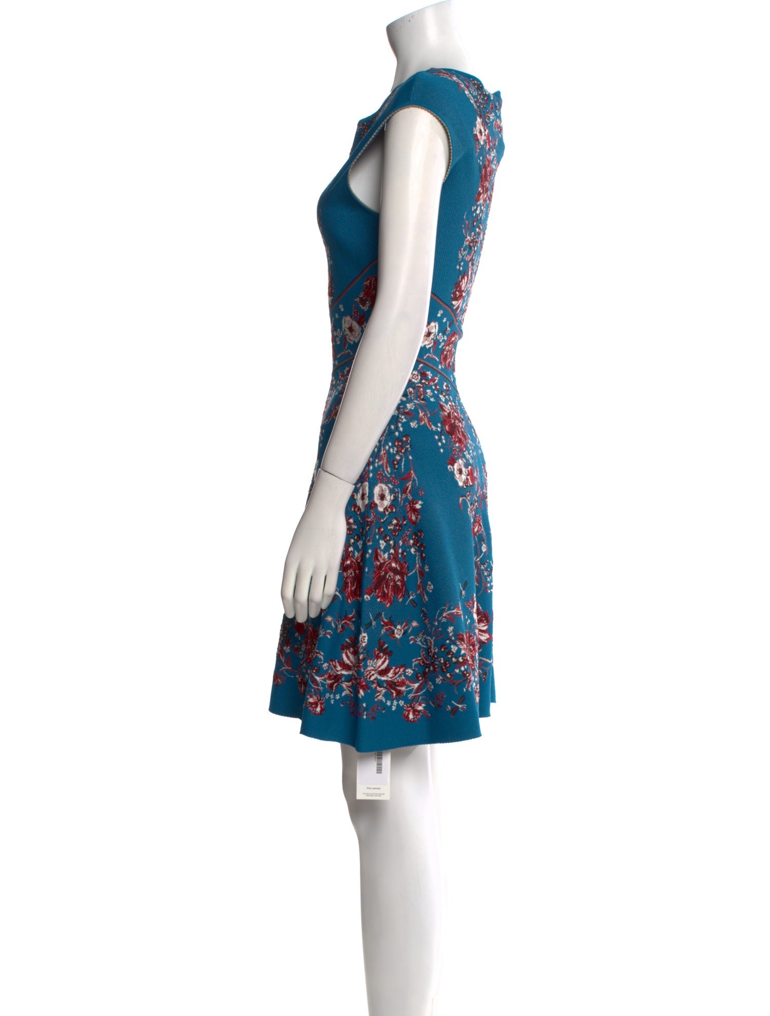 Roberto Cavalli Floral Print Mini Dress w/ Tags