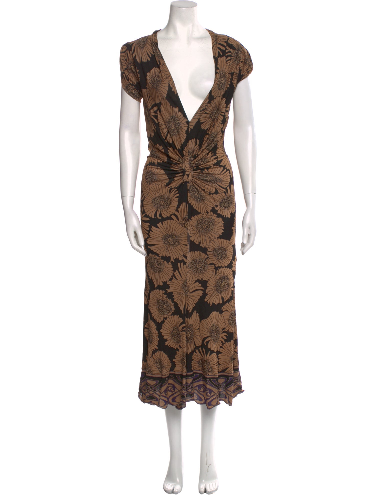 Roberto Cavalli Vintage Midi Length Dress