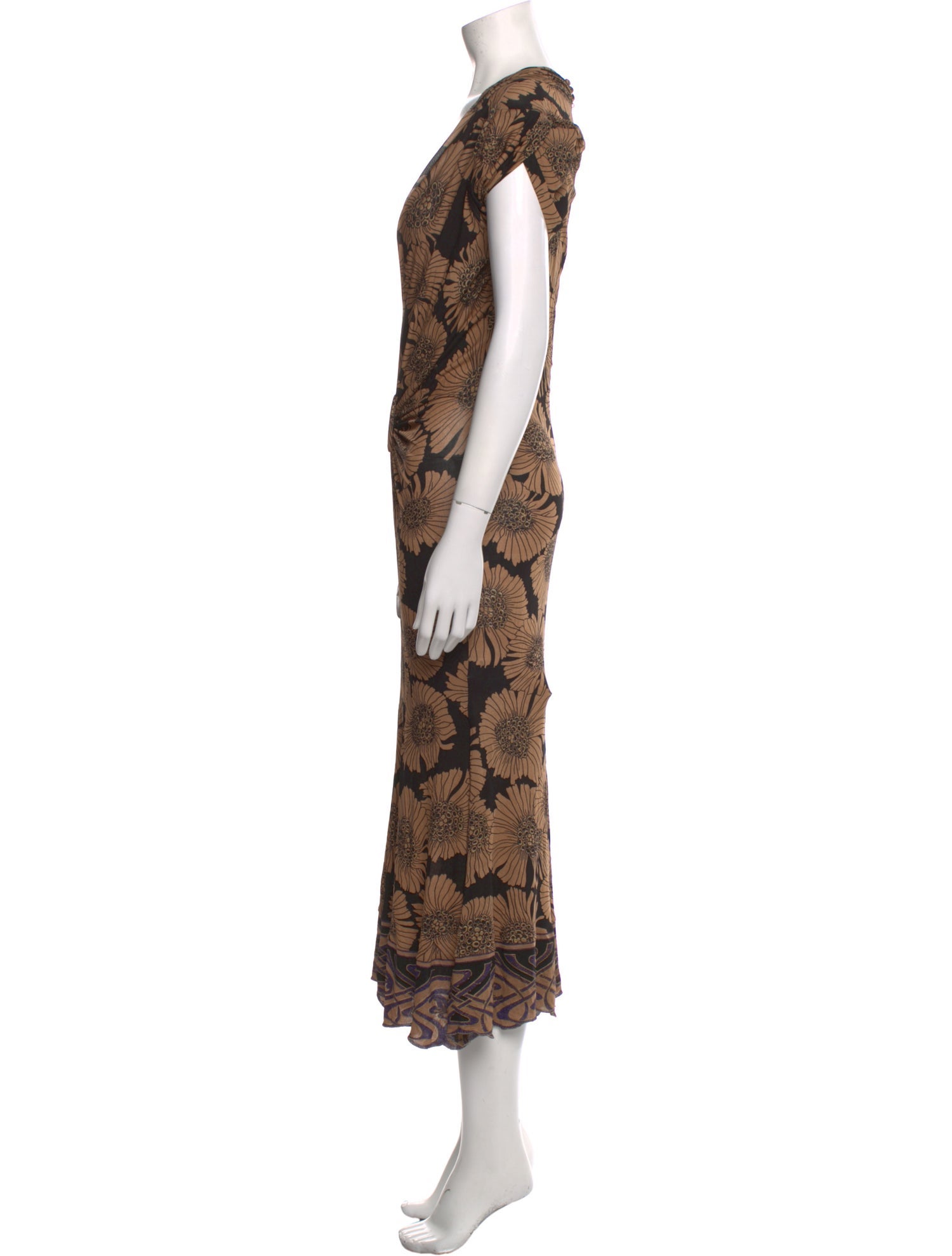 Roberto Cavalli Vintage Midi Length Dress