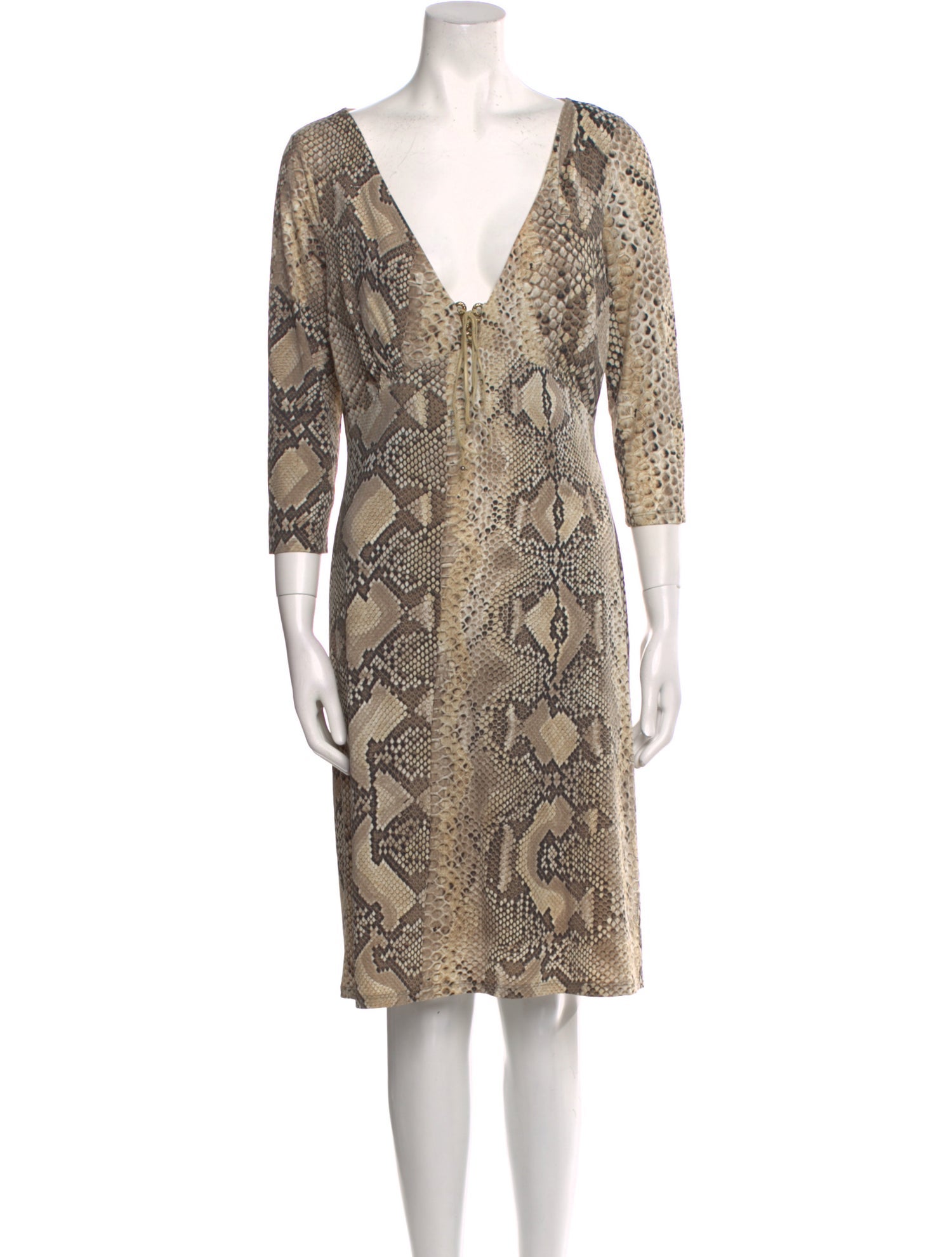 Roberto Cavalli Nylon Mini Dress