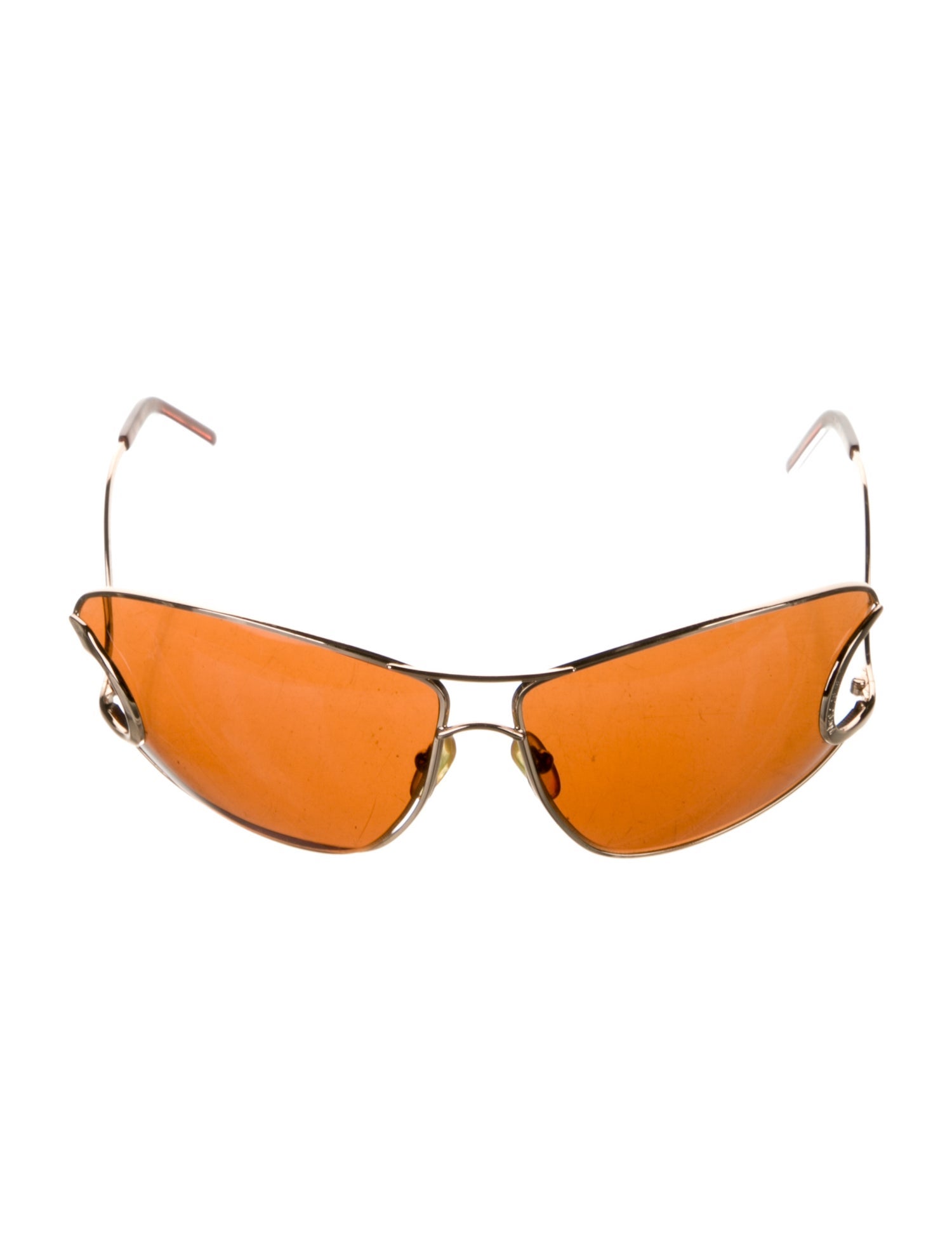 Roberto Cavalli Aviator Mirrored Sunglasses