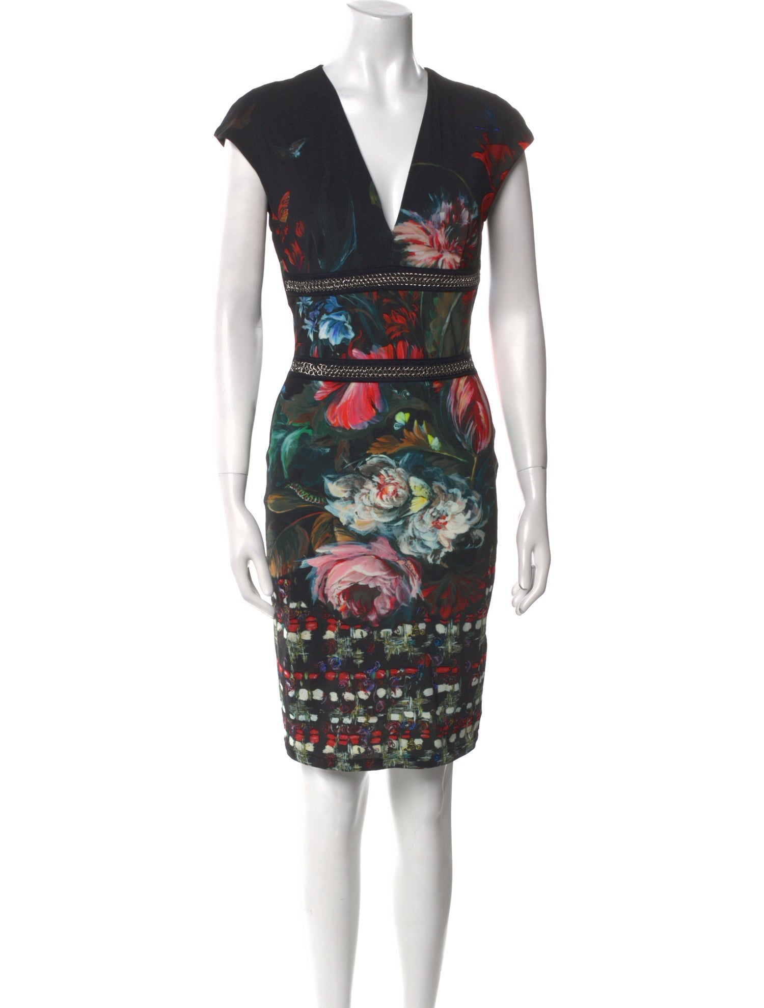 Roberto Cavalli Printed Mini Dress