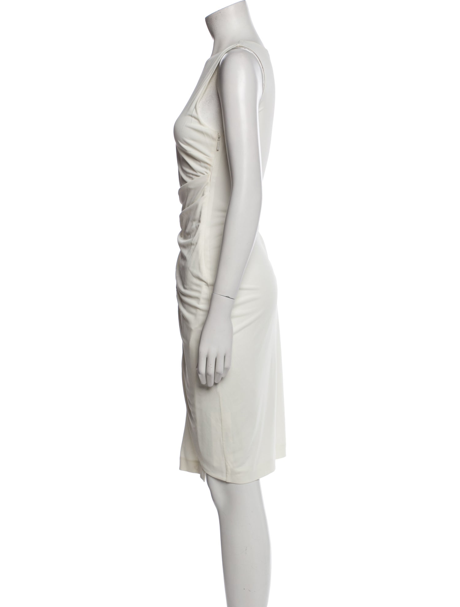 Roberto Cavalli One-Shoulder Knee-Length Dress