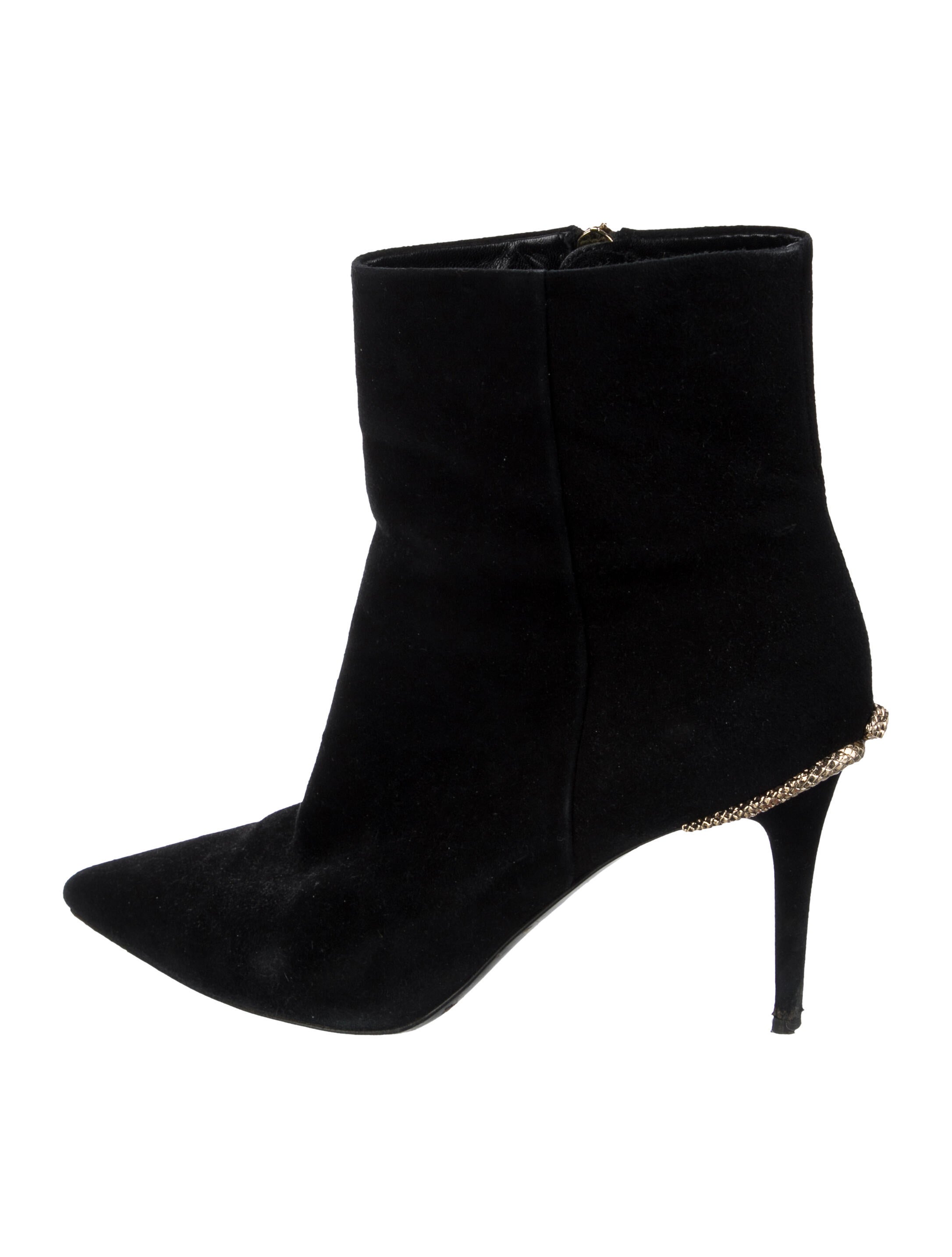 Roberto Cavalli Suede Boots