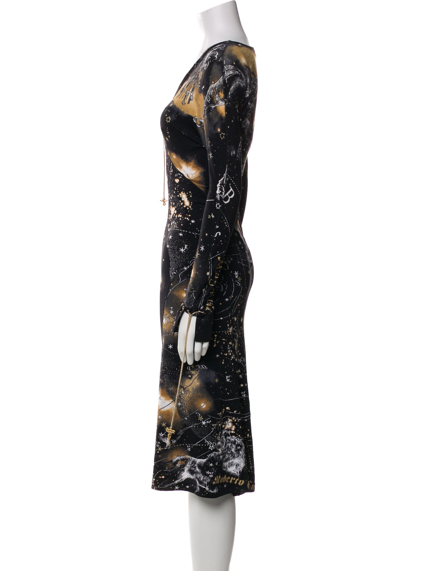 Roberto Cavalli Vintage Midi Length Dress