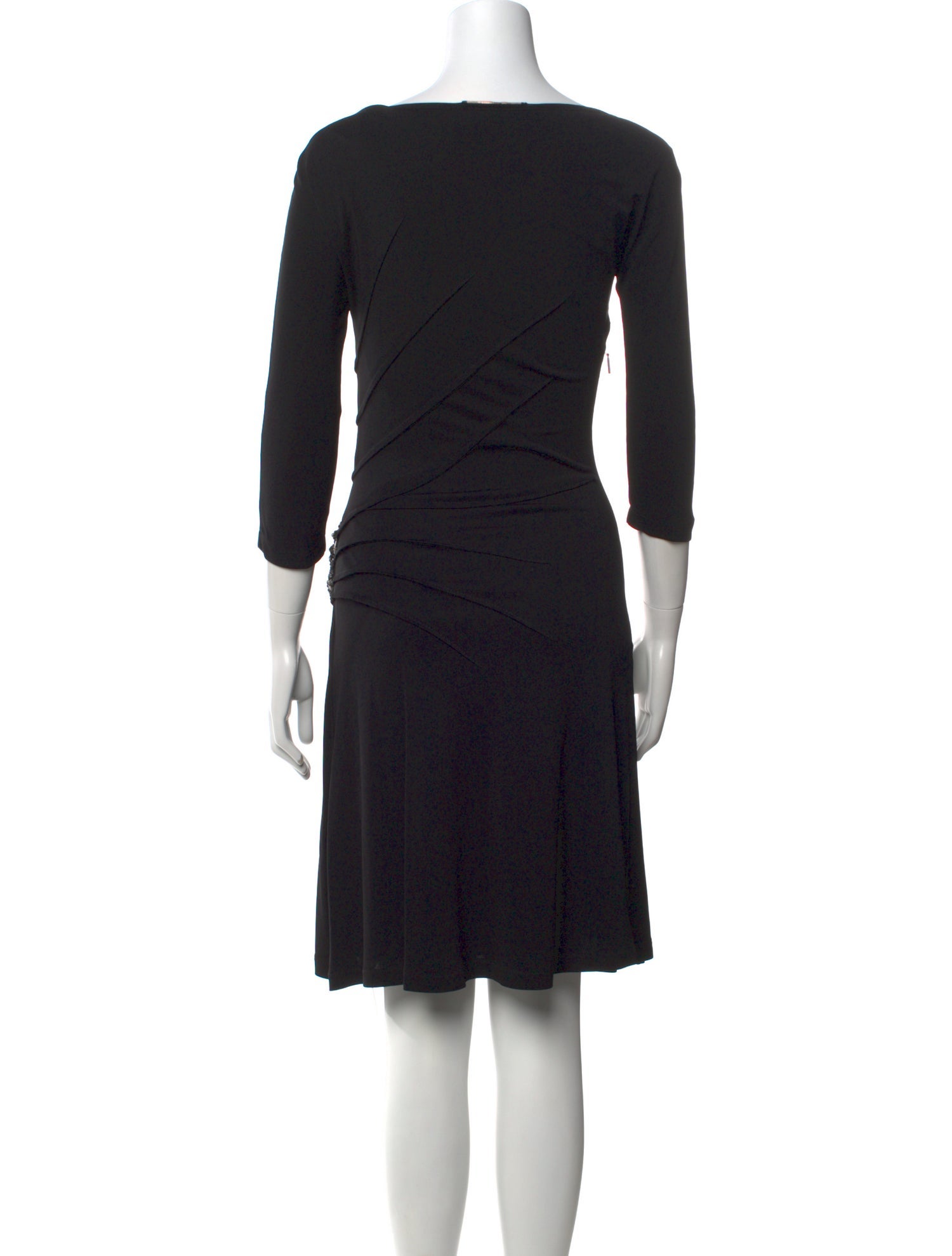 Roberto Cavalli Silk Knee-Length Dress