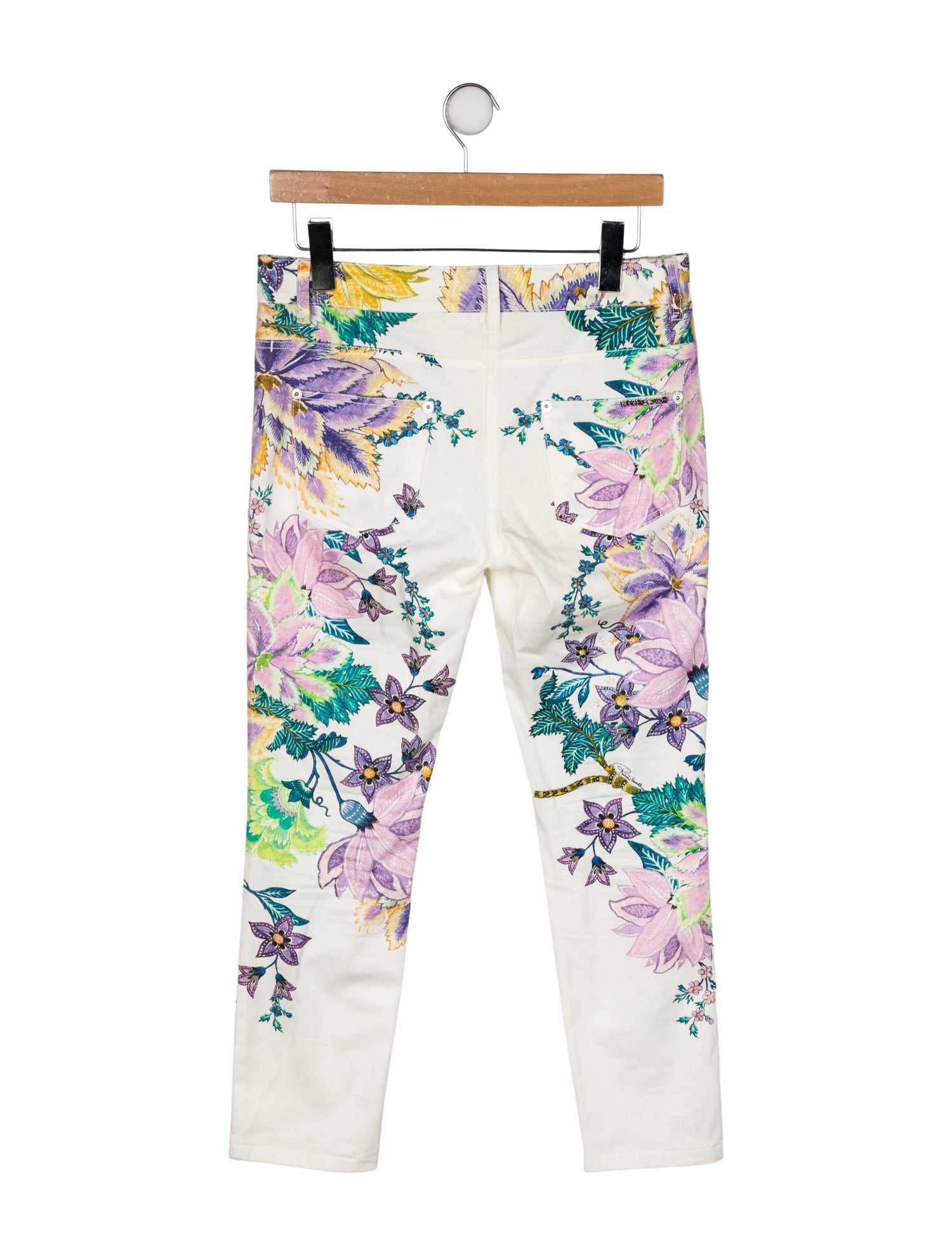 Roberto Cavalli Mid-Rise Skinny Leg Jeans