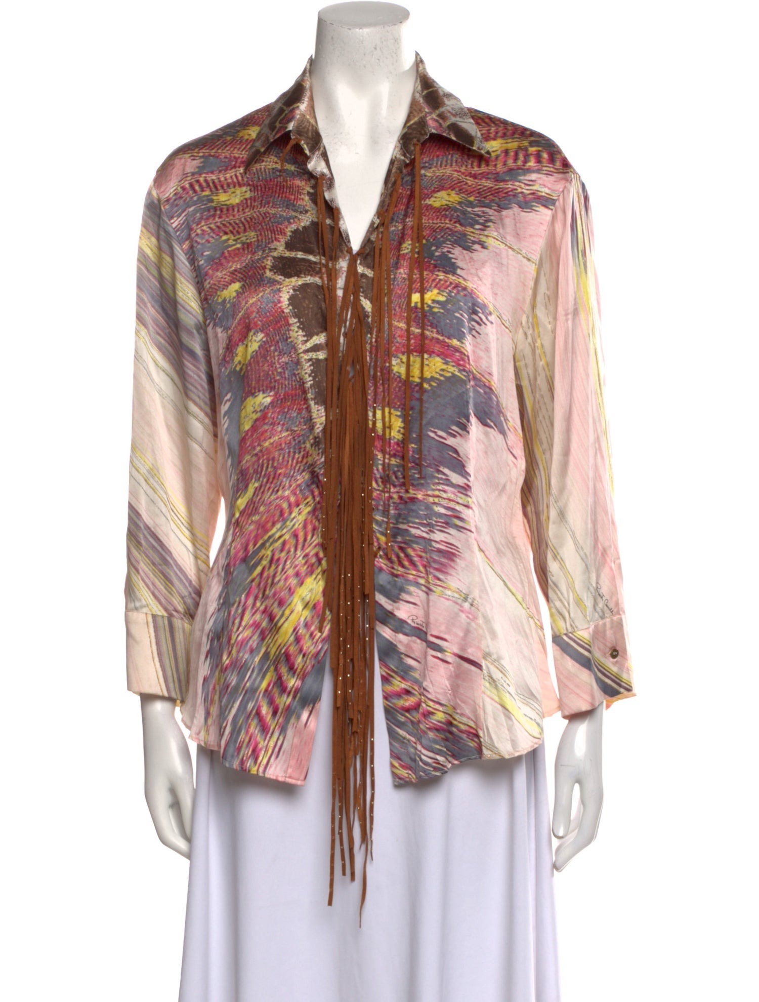 Roberto Cavalli Vintage 2004 Button-Up Top