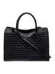 Roberto Cavalli Leather Top Handle Bag