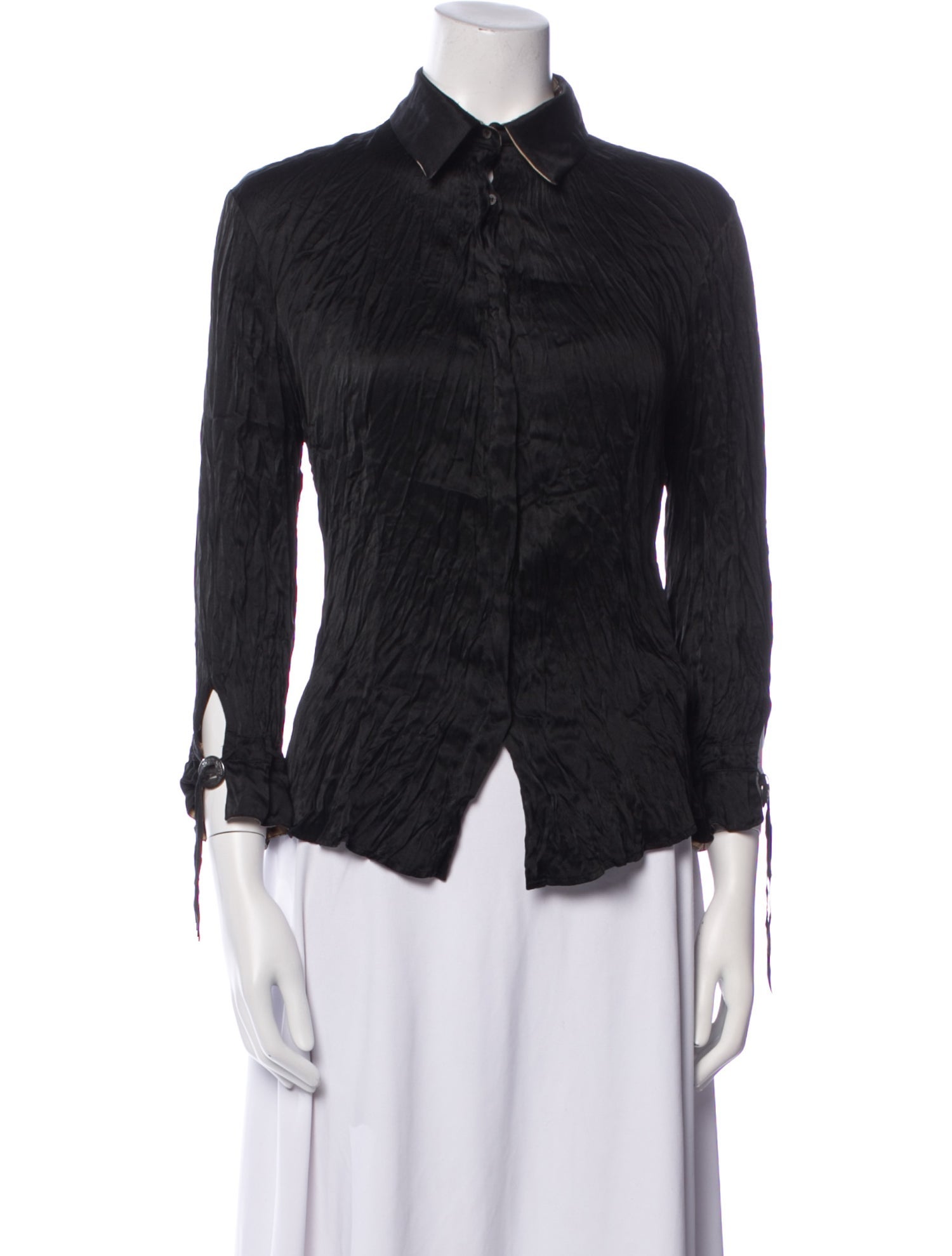 Roberto Cavalli Vintage 2000's Button-Up Top