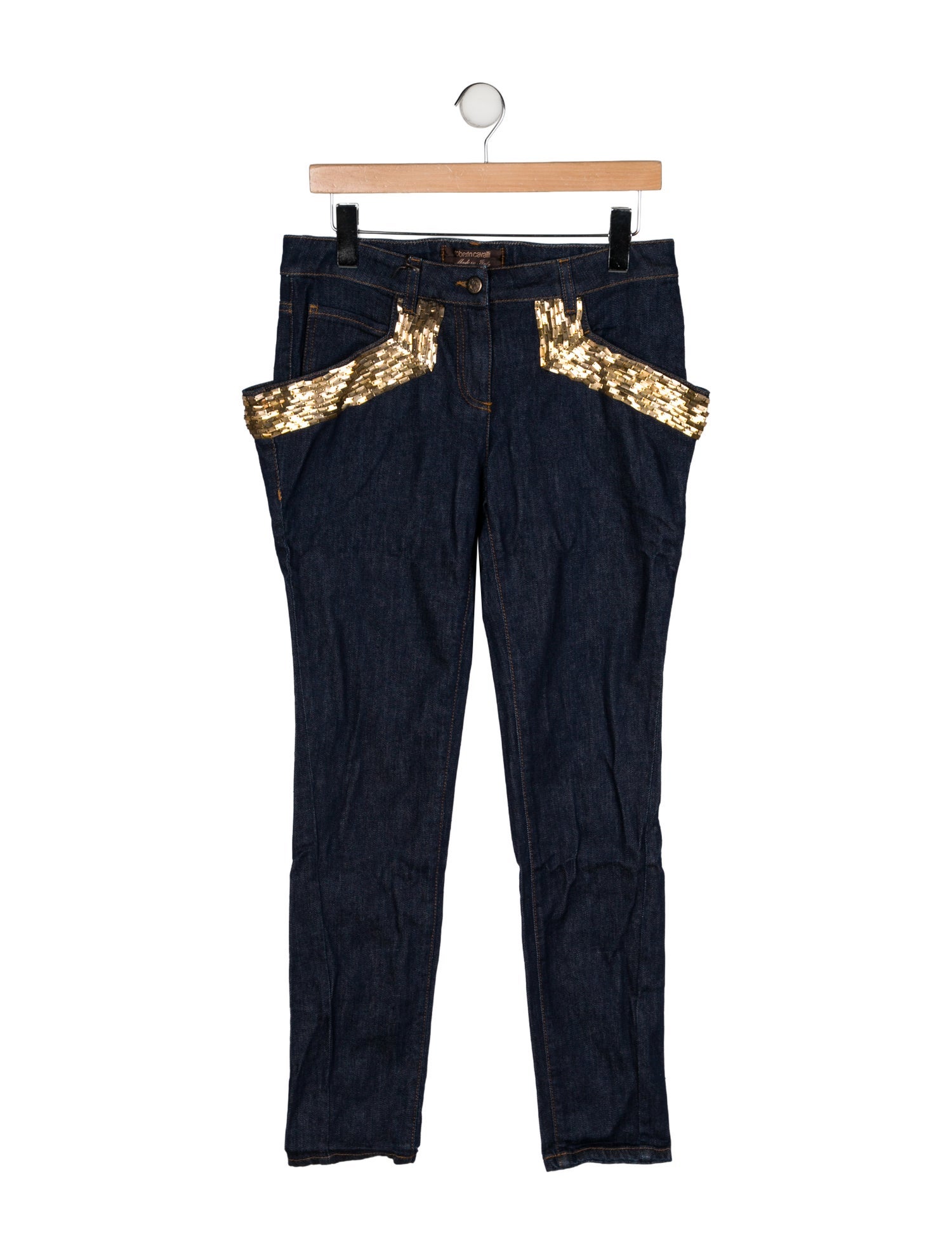 Roberto Cavalli Vintage Skinny Leg Jeans w/ Tags