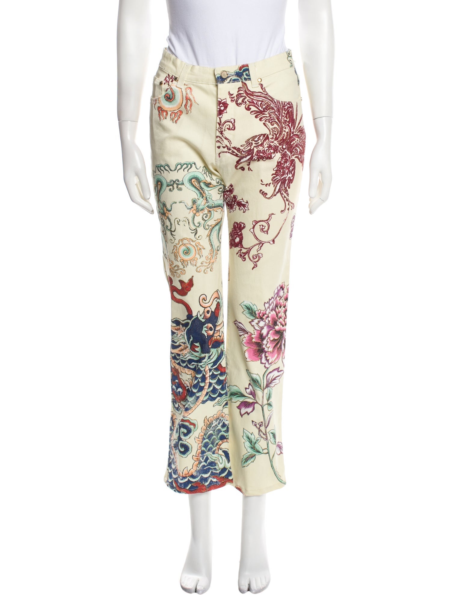 Roberto Cavalli Vintage Straight Leg Jeans w/ Tags