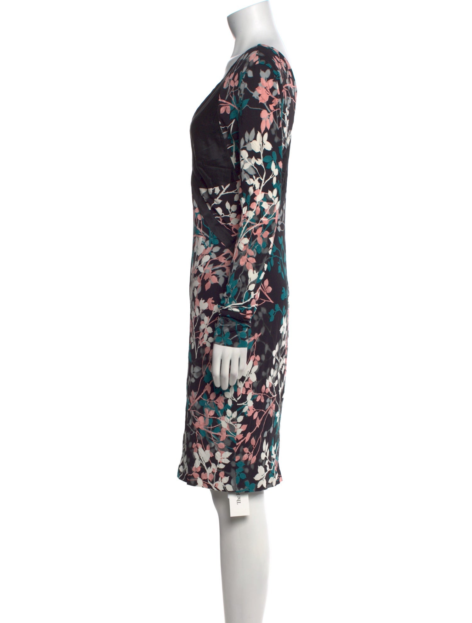 Roberto Cavalli Floral Print Knee-Length Dress