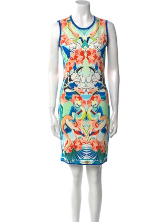 Roberto Cavalli Printed Mini Dress
