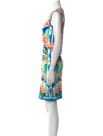 Roberto Cavalli Printed Mini Dress
