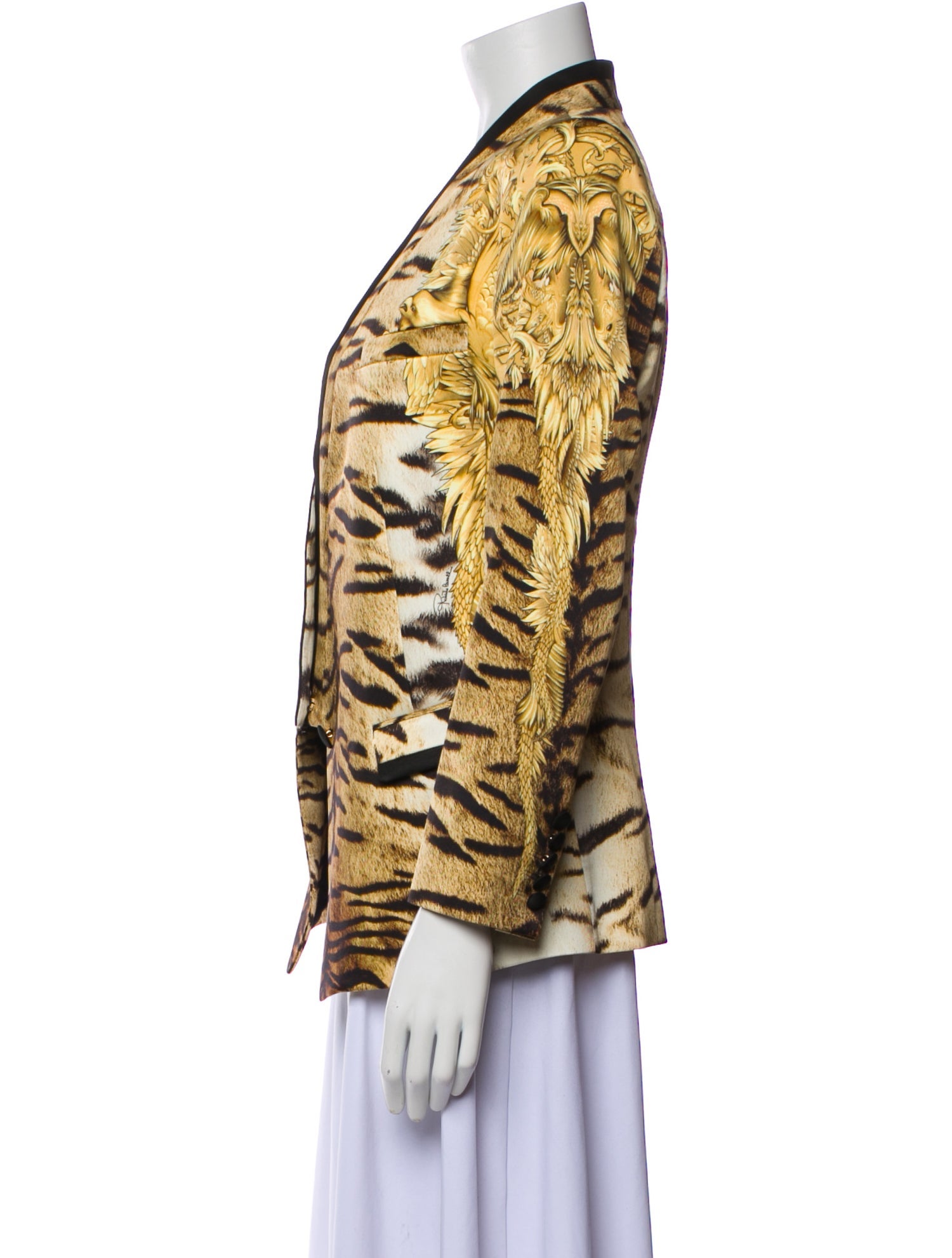 Roberto Cavalli Animal Print Jacket