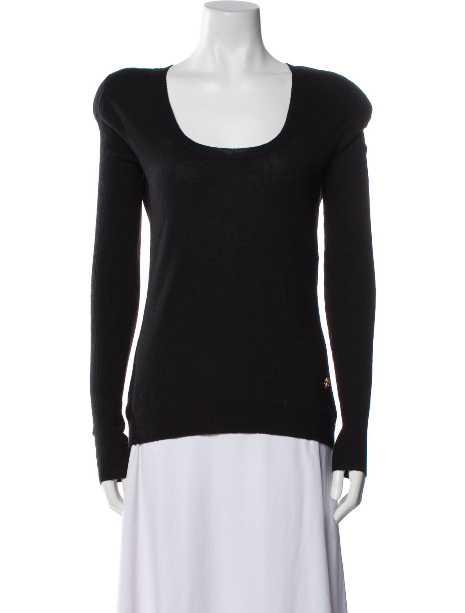 Roberto Cavalli Cashmere Scoop Neck Sweater