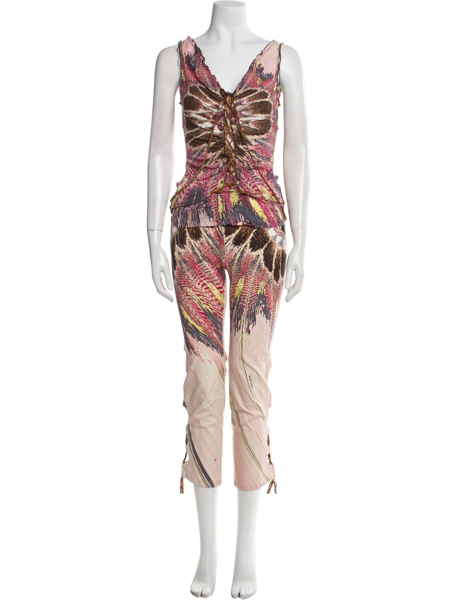 Roberto Cavalli Vintage 2004 Pant Set