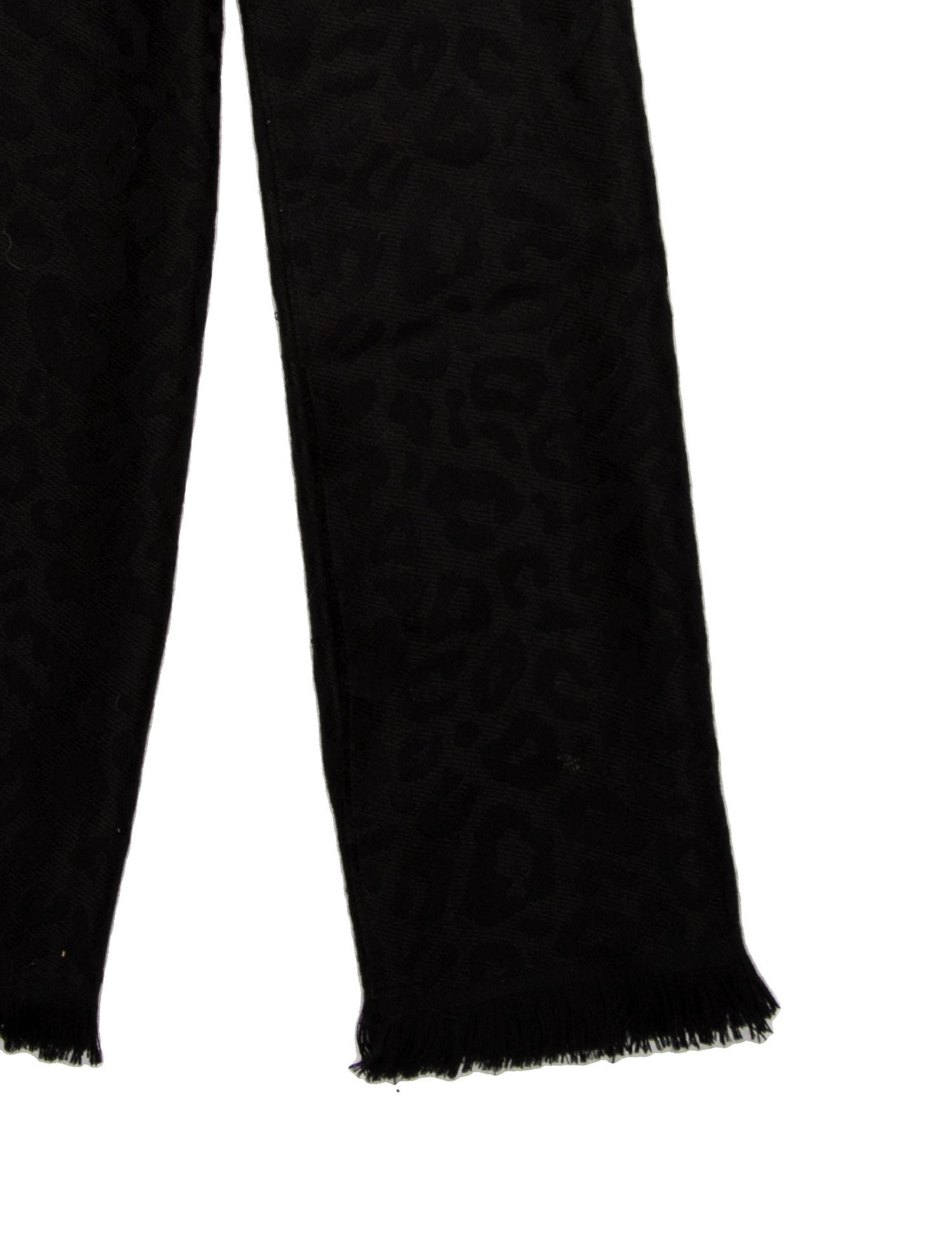 Roberto Cavalli Wool Printed Scarf