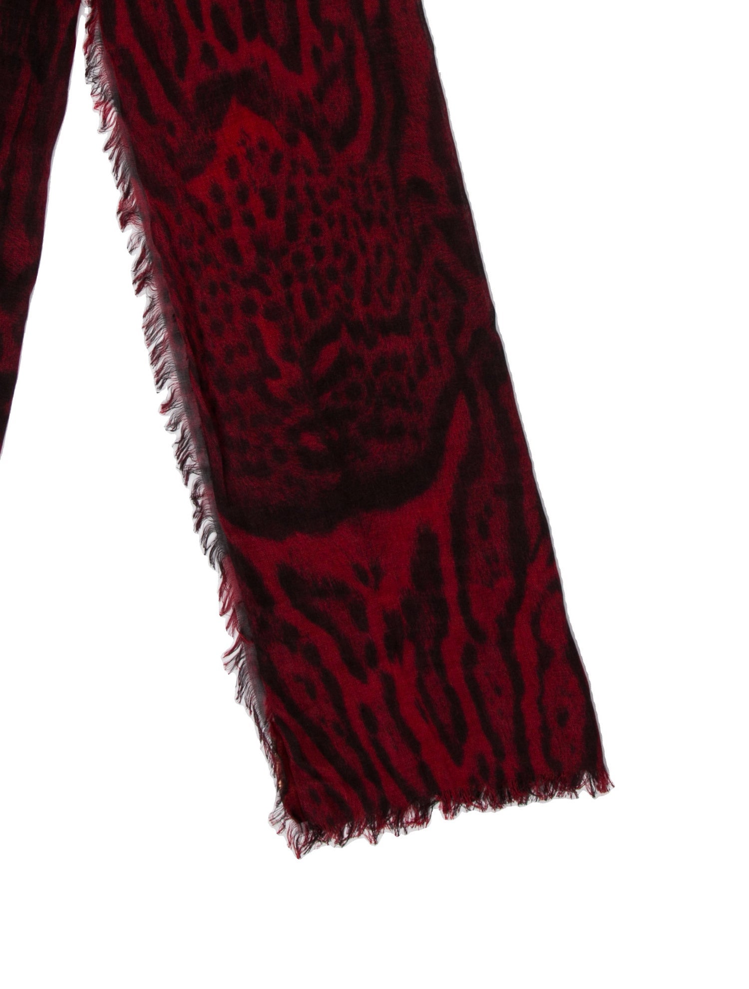 Roberto Cavalli Cashmere Printed Scarf