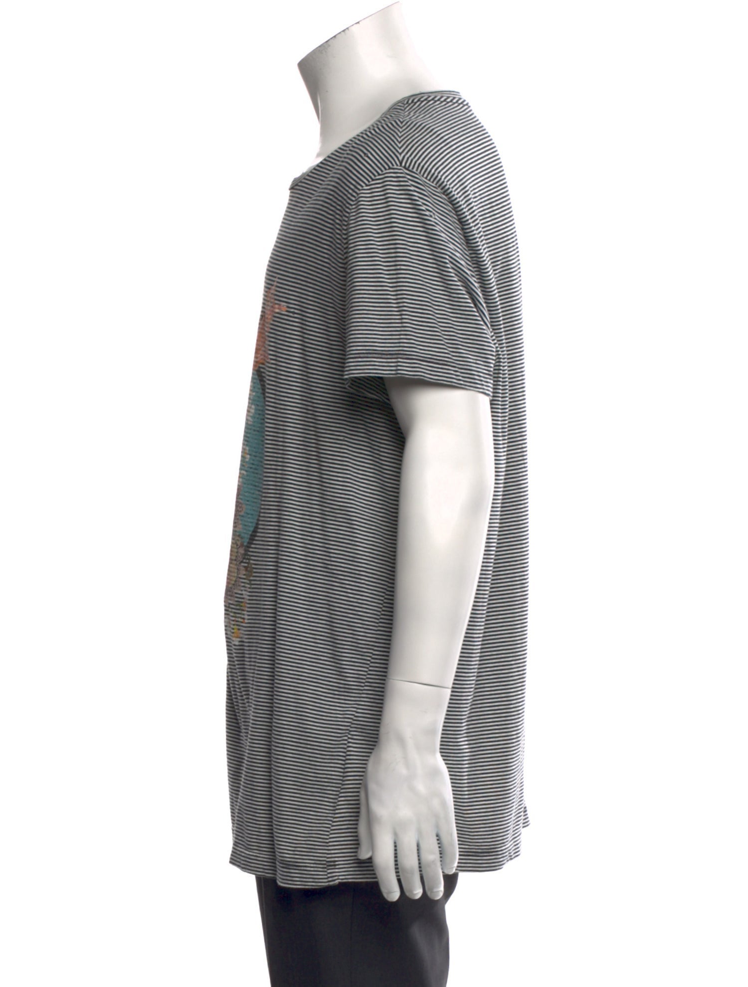 Roberto Cavalli Graphic Print Crew Neck T-Shirt