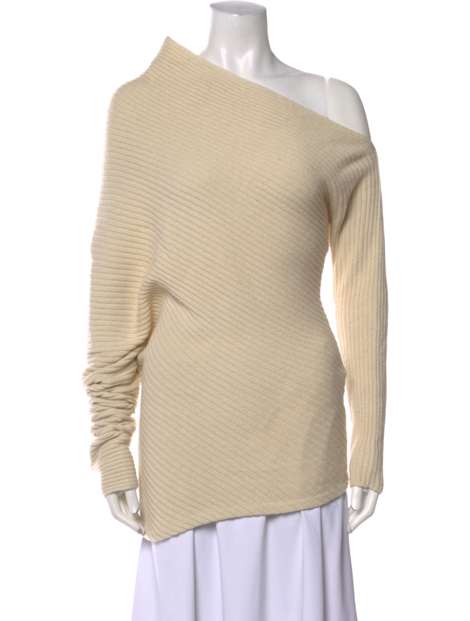 Roberto Cavalli Alpaca Asymmetrical Sweater
