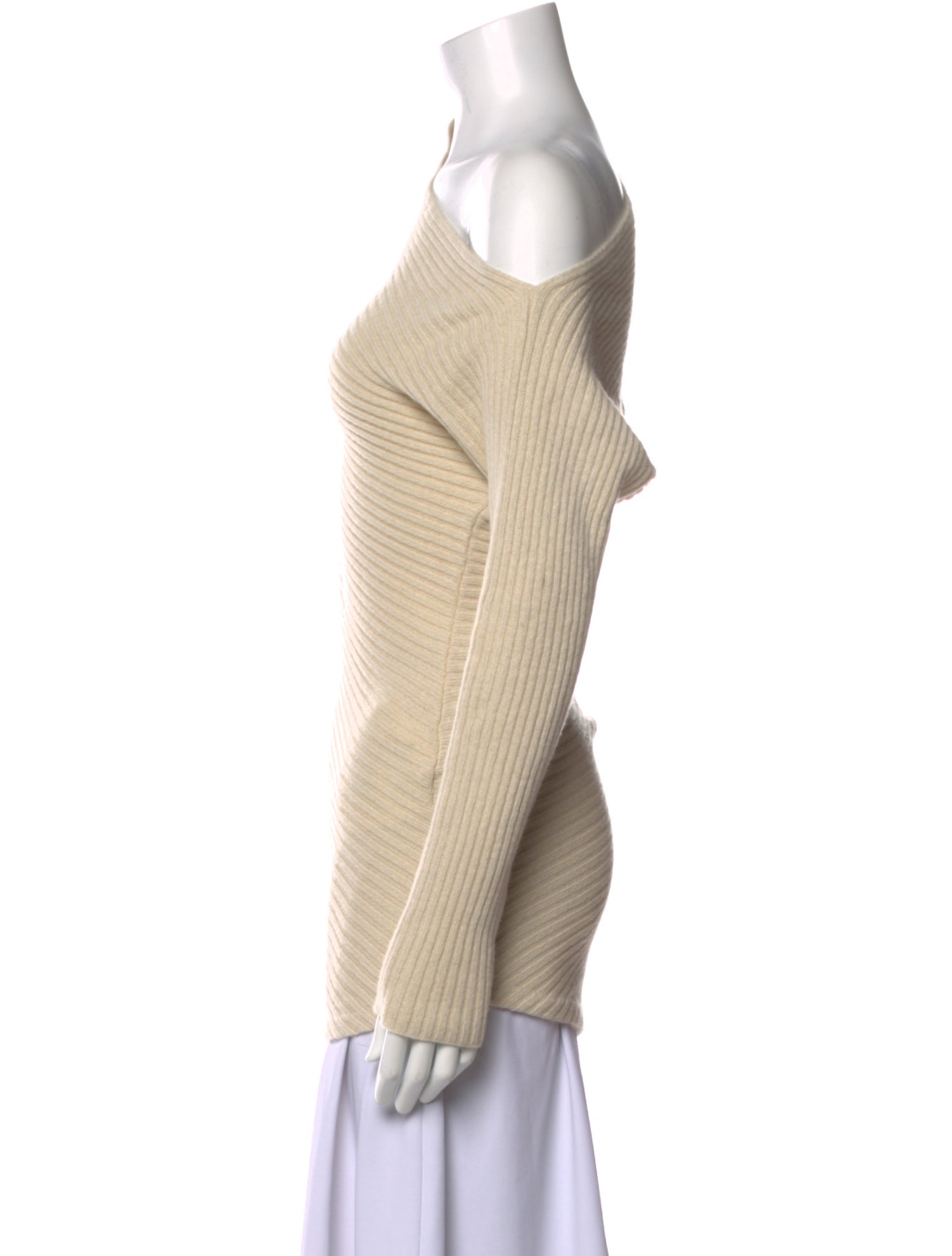 Roberto Cavalli Alpaca Asymmetrical Sweater