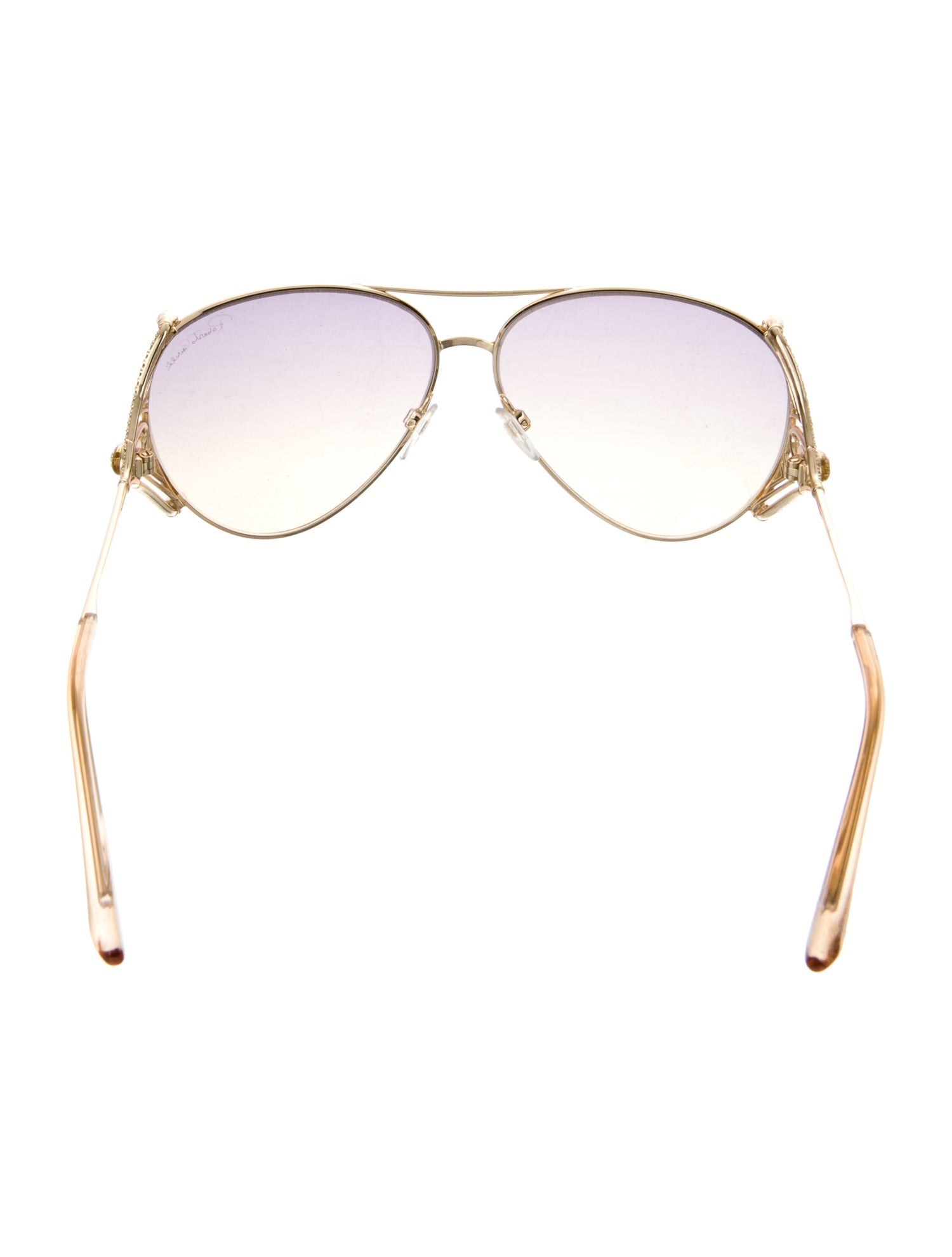 Roberto Cavalli Aviator Gradient Sunglasses