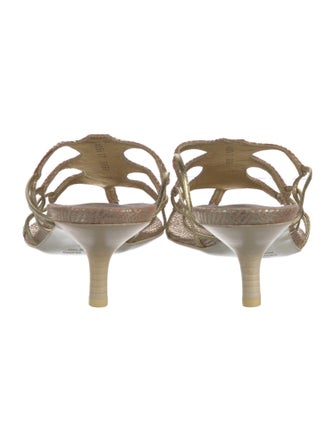 Roberto Cavalli Suede Slides