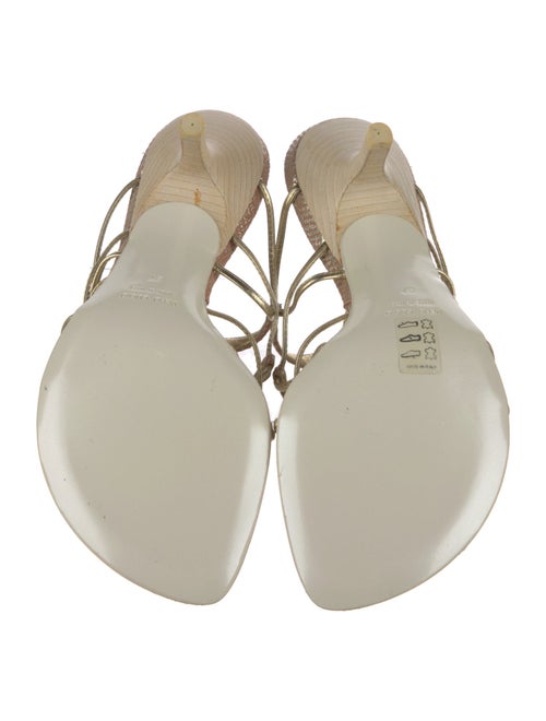 Roberto Cavalli Suede Slides