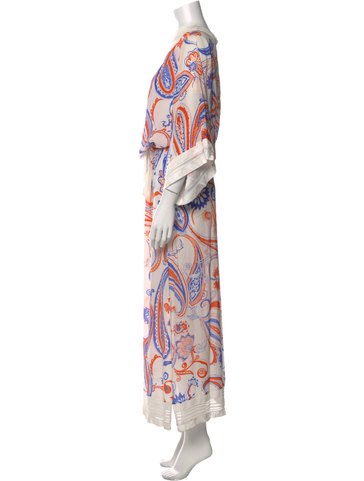 Roberto Cavalli Silk Long Dress